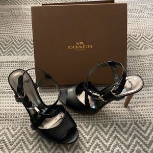 Black coach high heals